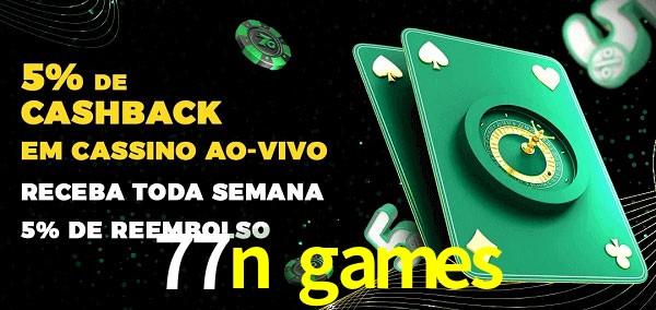 Promoções do cassino ao Vivo 77n games